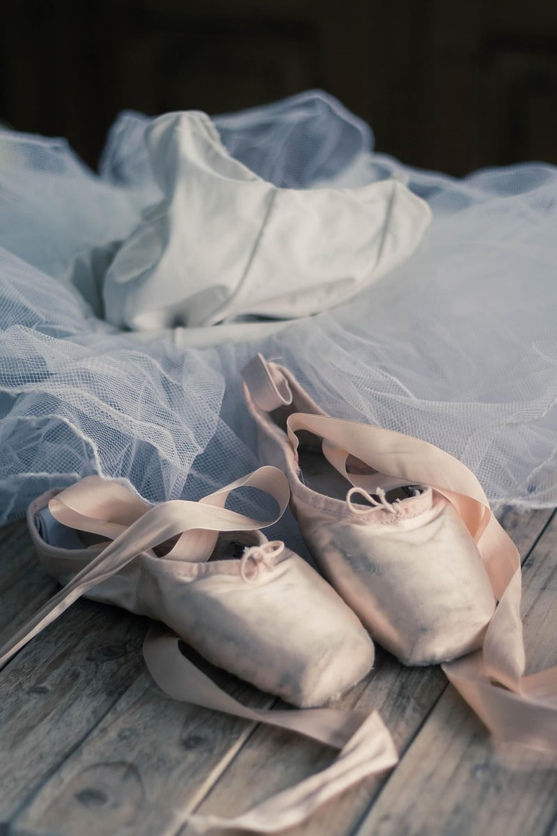 Ballet dancer at the barre